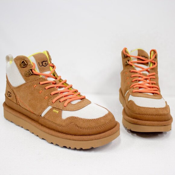 UGG Highland Hi Heritage Mesh Chestnut Women's Size 8.5 - Picture 3 of 10